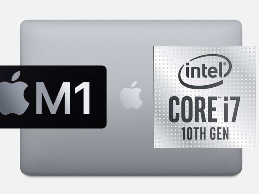 MacBook Pro 13" M1 vs Intel